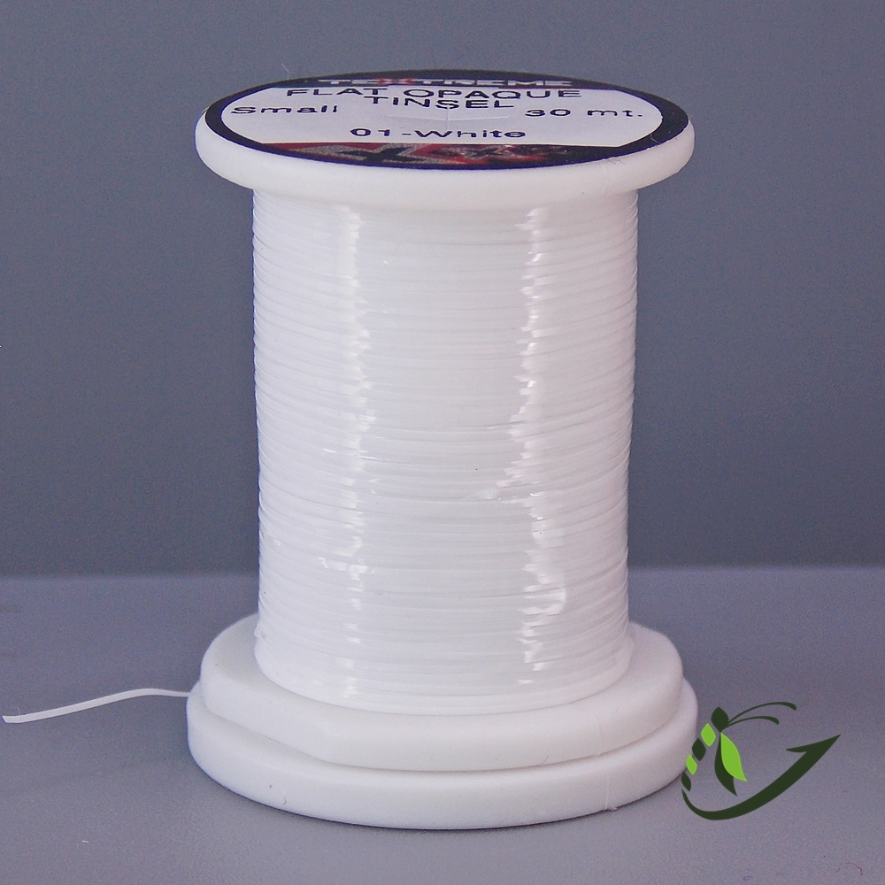 TEXTREME Люрекс плоский FLAT OPAQUE TINSEL Small 30 mt.
