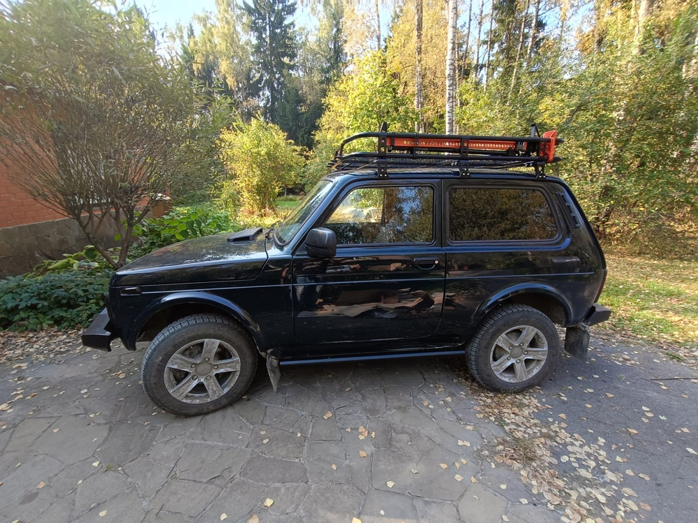 Пороги силовые Нива 4x4/Легенд/Урбан 'Труба' (3 дв)