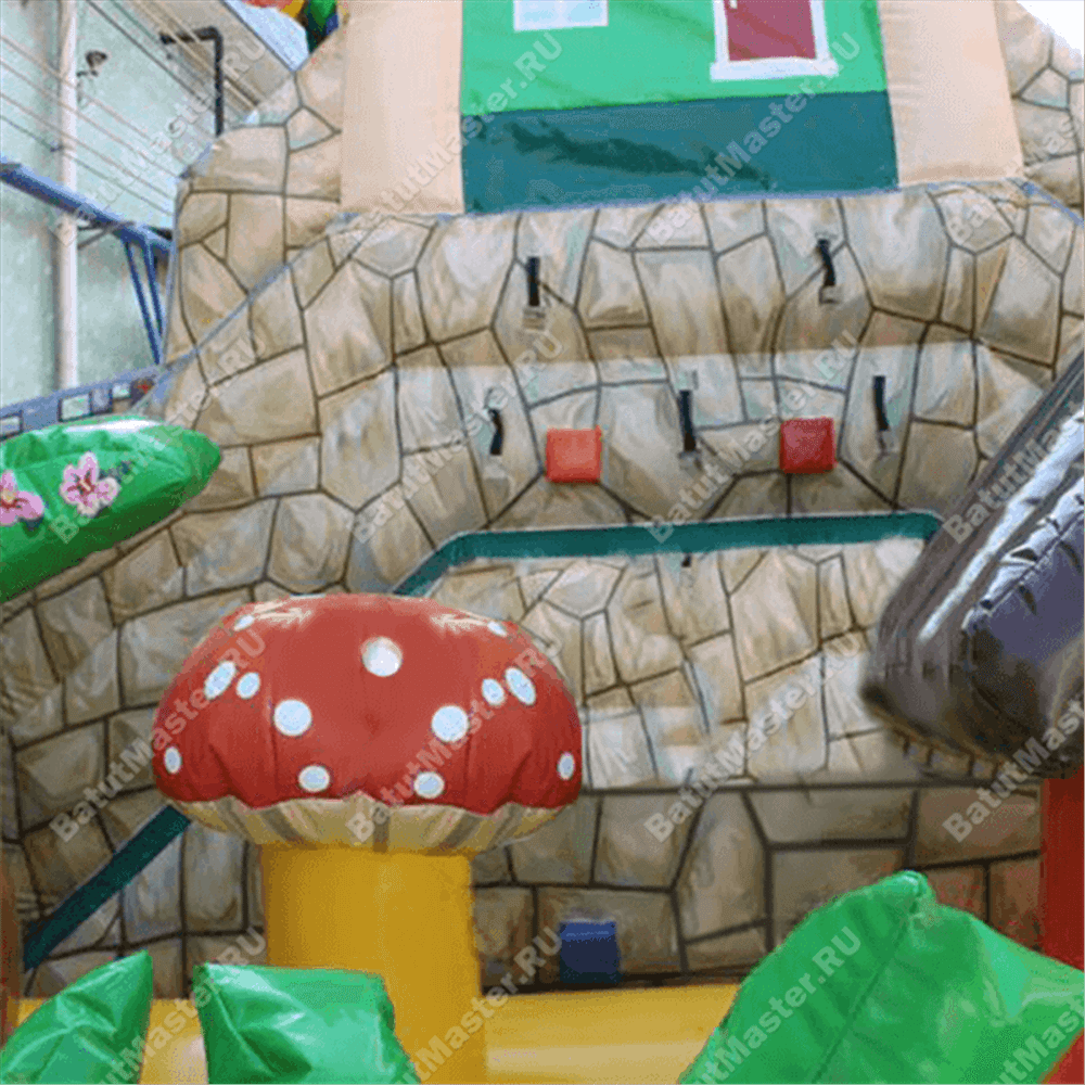 Коммерческий надувной батут "Терем" 6*6*4 м