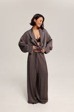 Рубашка атласная