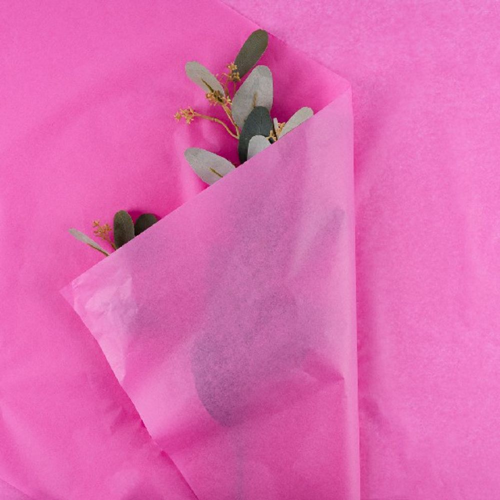 Бумага тишью "Нежность" 50*70см Фуксия (40л)