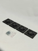 Крепление для ножек стола под углом, металлическое