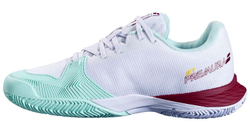 Детские  кросовки для Padel Babolat Jet Premura 2 JR - white/red dahlia