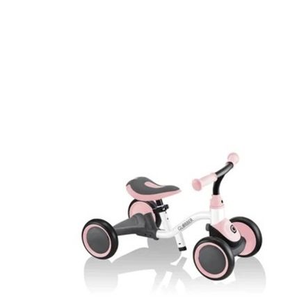Беговел-каталка Globber Learning Bike 3 в 1 White-Pastel Pink