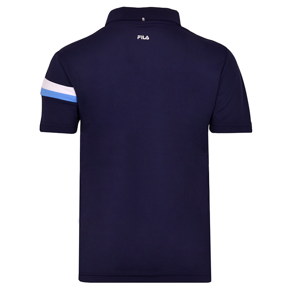 Футболка для мальчика теннисная Fila Polo Louie Boys - peacoat