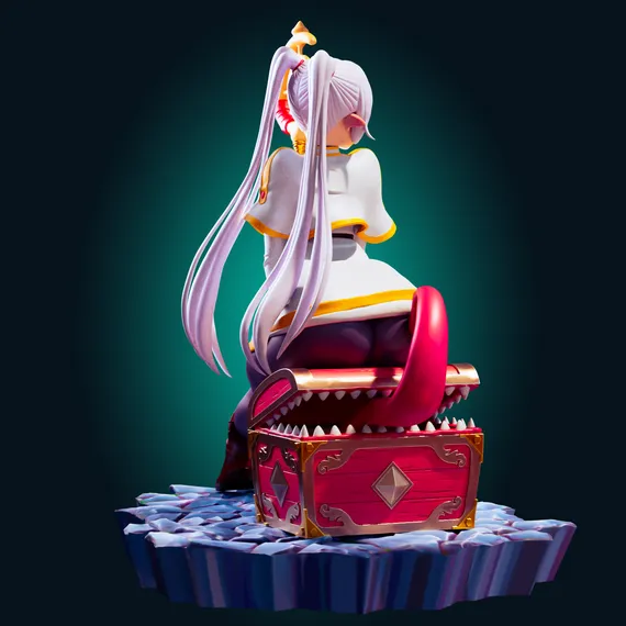 Frieren on the Chest with NSFW ver. - Sousou no Frieren