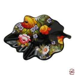 Блюдо лист Royal Classics Хохлома 26,6*17,7*4,2 см