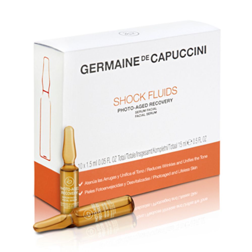 GERMAINE DE CAPUCCINI Options Shock Fluids Photo-Aged Recovery