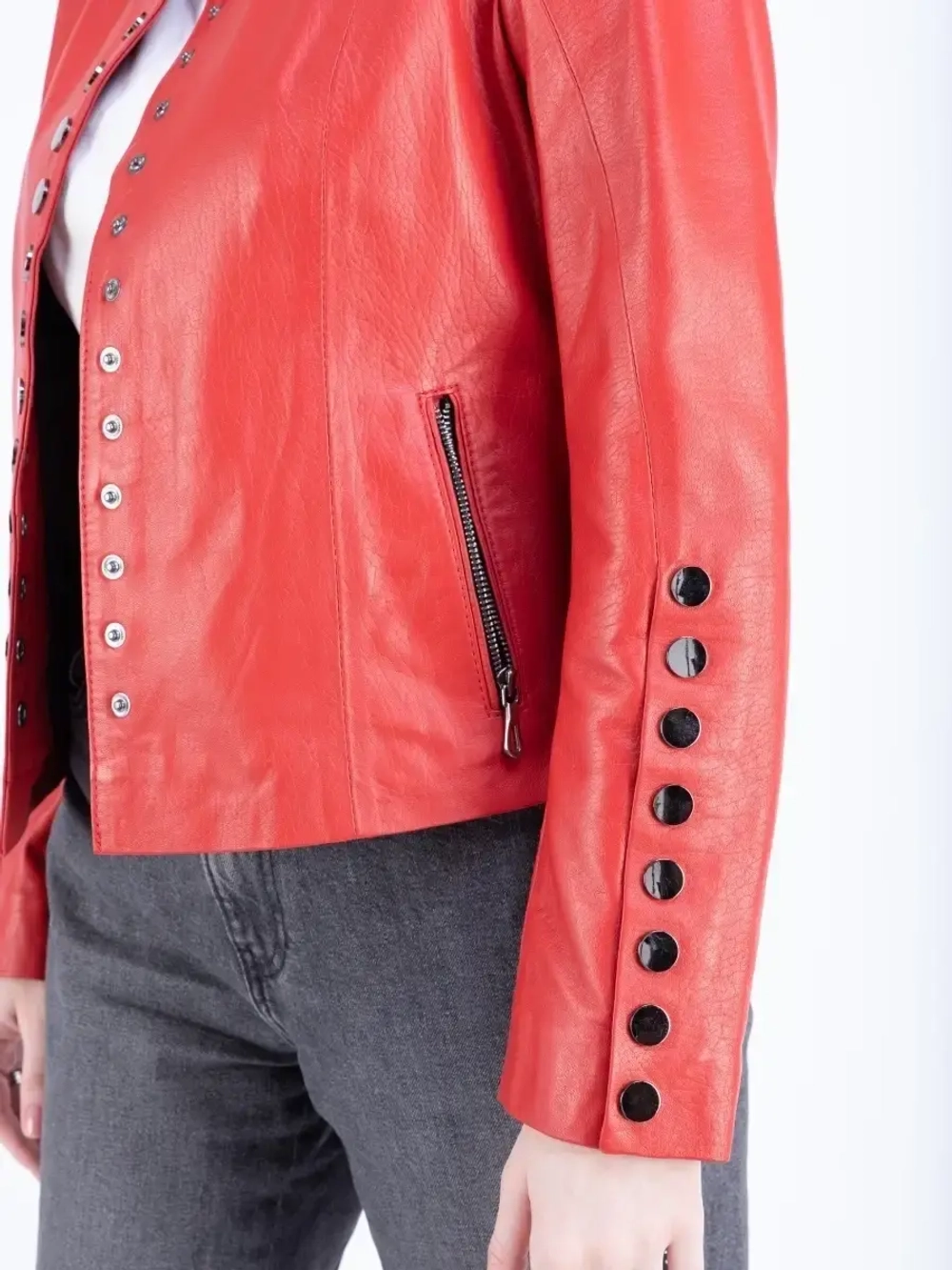 Куртка женская из натуральной кожи