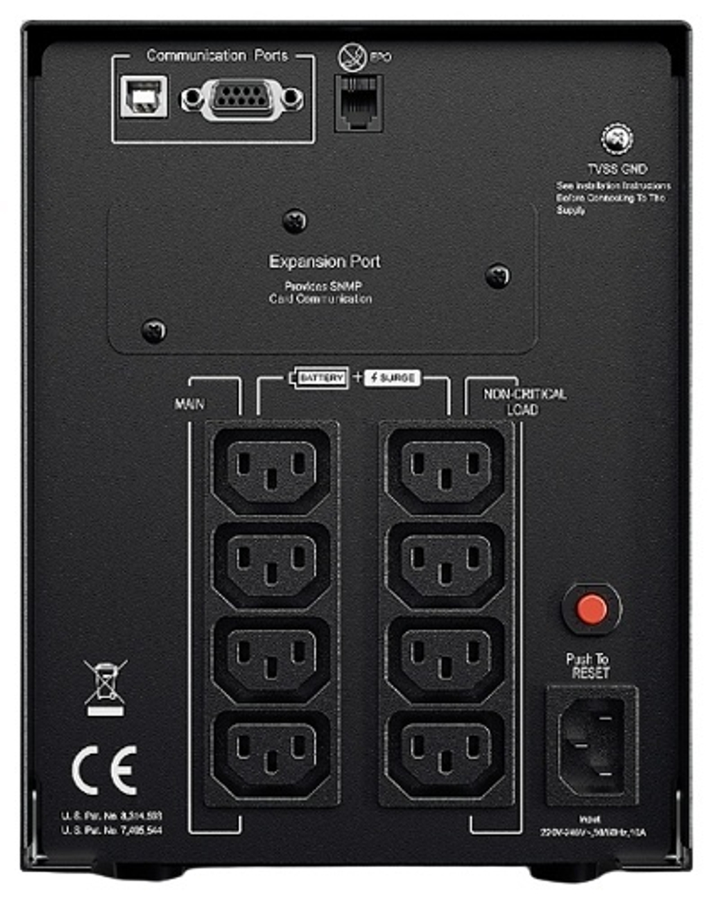 Источник бесперебойного питания CyberPower PR1000ELCD
