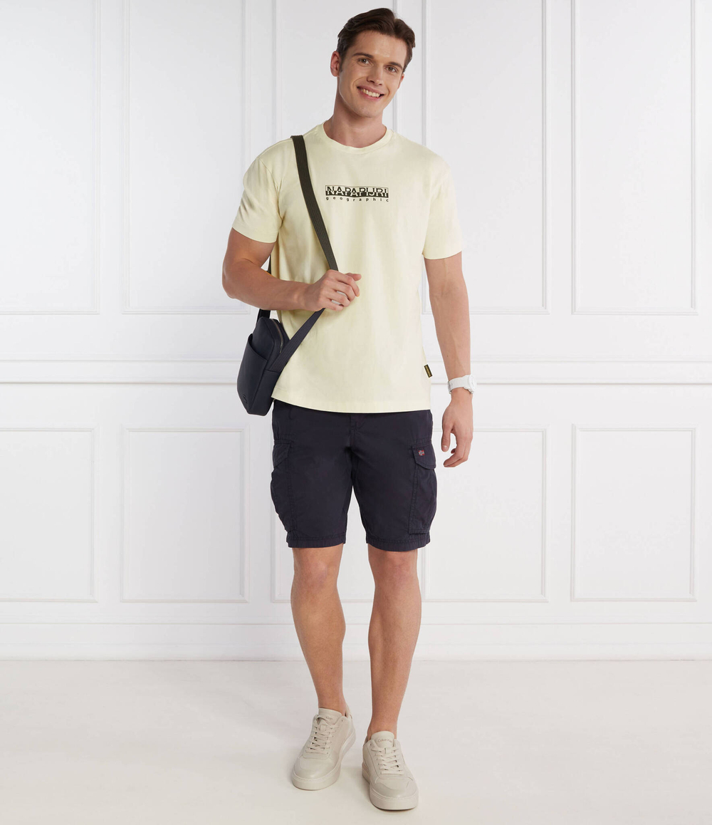 Футболка S-BOX SS 4 Napapijri - экрю(NP0A4H8S)