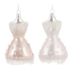GAEM Украшение новогоднее "Платье", L7 W6 H12 см, 2в.
