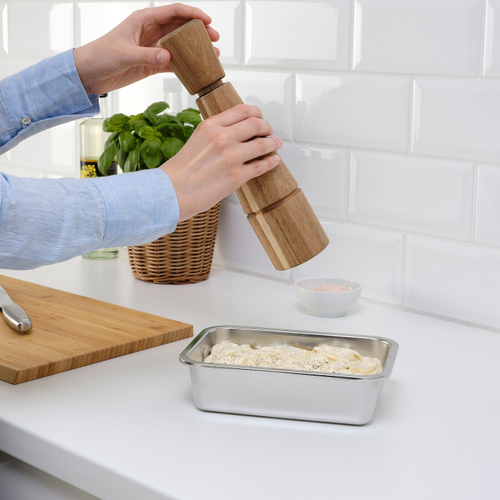 Контейнер пищевой IKEA 365+, Нержавеющая сталь, 1 л