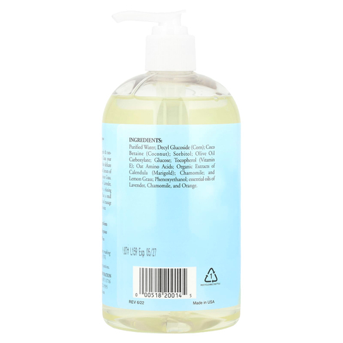 Rainbow Research, Baby Oh Baby®, травяной шампунь, с ароматом, 16 жидк. унций