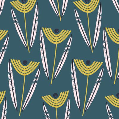 Цветочный принт