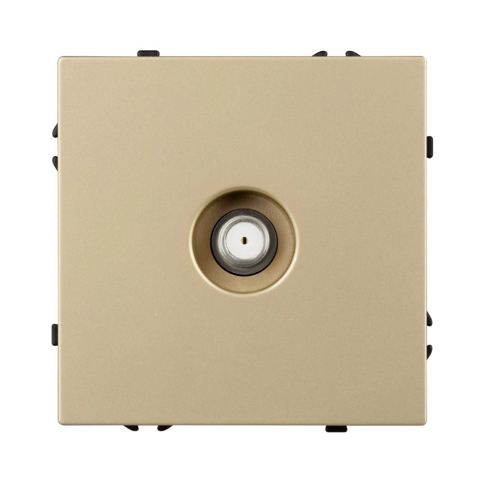 Механизм спутниковой розетки SCT-NOBE-MST1-SFPL-GD (SAT) (Arlight, Золотой песок) 054298