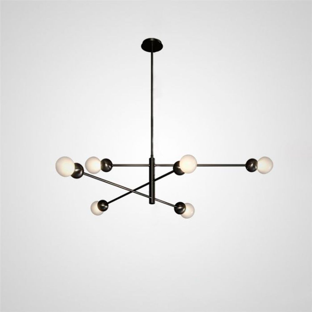 Люстра На Штанге Salme L6 A Black By Imperiumloft