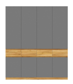 Шкаф 4-х ств. с ящиками Бостон