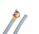 Двухсторонний кожаный ремень LOVE BERRY Pinko - голубой(100143 A1K3)