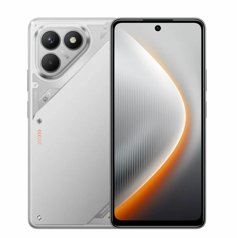 Смартфон TECNO POVA 7 Neo 8/128 ГБ Ростест(ЕАС), Dual nano SIM, серебристый