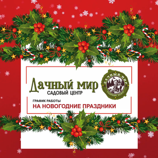 График работы на новогодние праздники 2025-2026