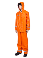 Костюм Петроканат РОКОН Фишерман, 56-58, 182-188, оранж (ПВХ 500 г/м, 10 000 мм вод.ст.)