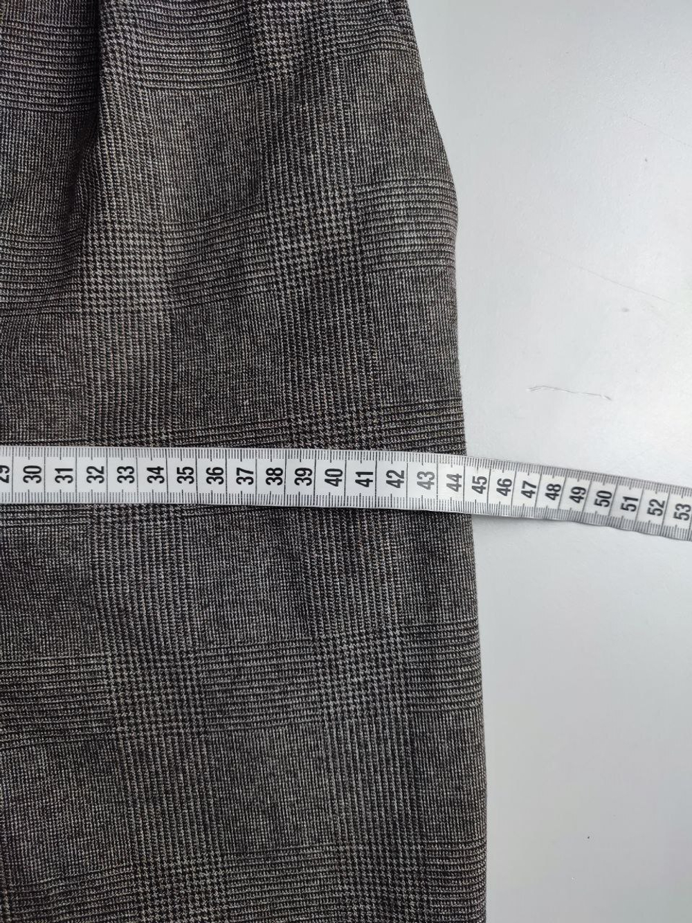 Брюки ZARA в классическую клетку 40 размер