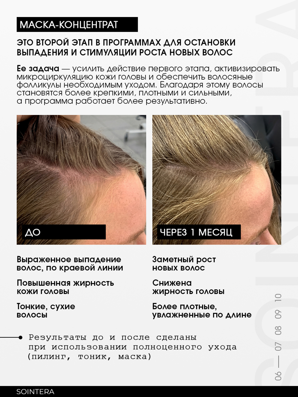 Стимулирующая маска-концентра для роста волос