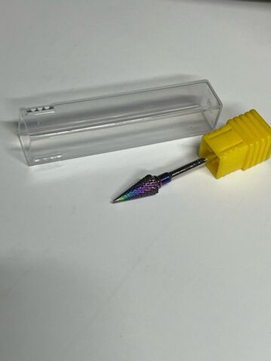 Калённая насадка для снятия геля и гель лака