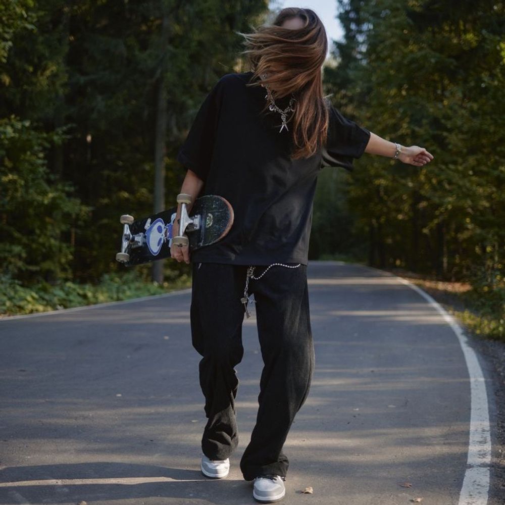 Брюки Смерч #7 вельветовые черные