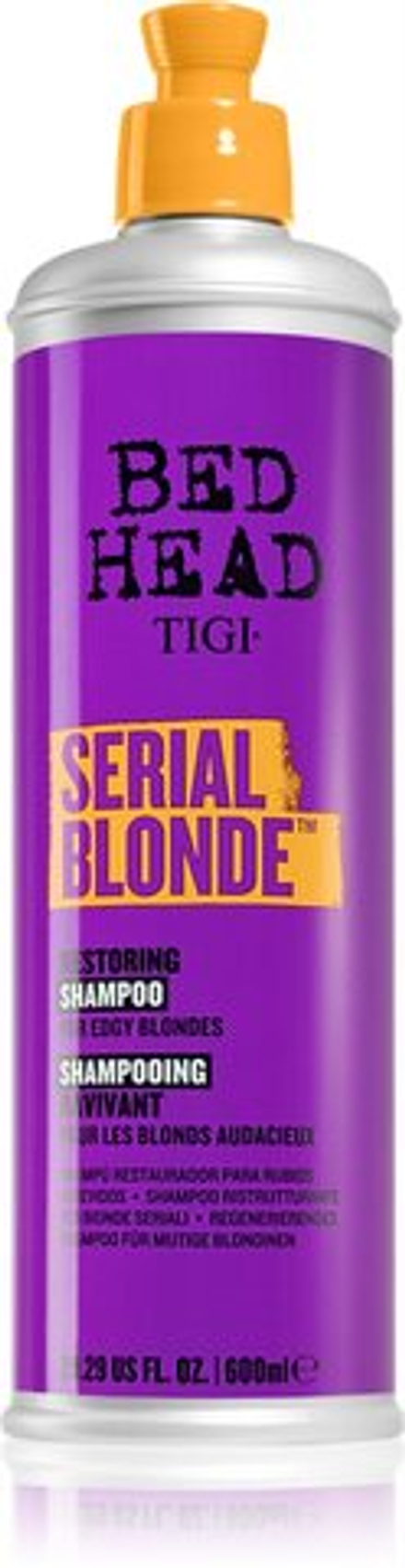 TIGI Bed Head Serial Blonde - восстанавливающий шампунь для светлых волос /   600  ml  / GTIN 615908432268