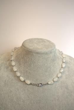 Чокер из горного хрусталя "Хрустальная роса"