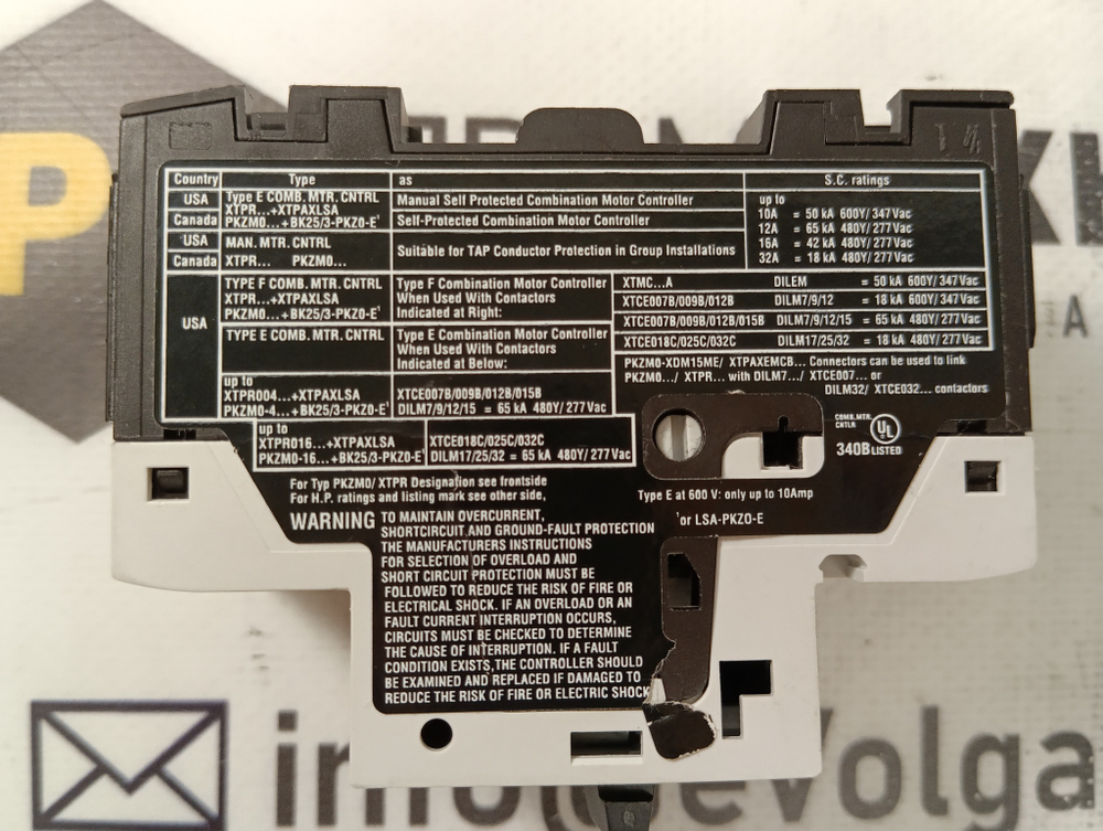 EATON  PKZM0-10 с хранения