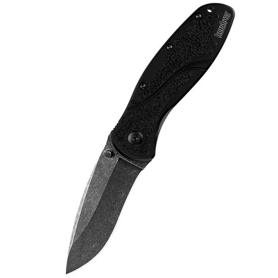 Складной нож KERSHAW Blur 1670BW c клинком из стали Sandvik™ 14C28N, рукоять алюминий / Trac-Tec