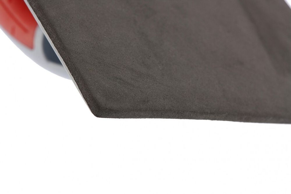 86808 Терка пластмассовая, резиновое покрытие 4мм, 270х130мм, 2-комп. ручка Matrix