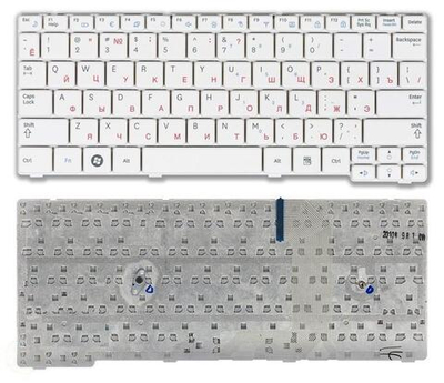 Клавиатура для ноутбука Samsung NF110 белая