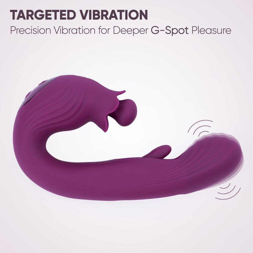 Вибратор Selove BellFlower фиолетовый