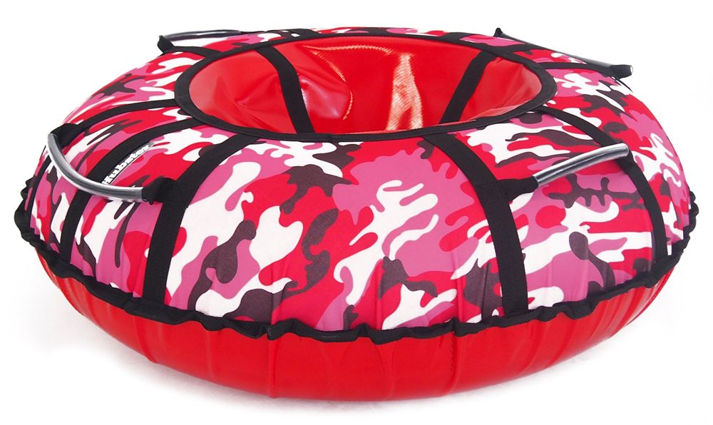 Тюбинг Hubster Фьюжн розовый Камуфляж, красный
