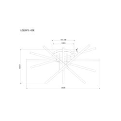 Потолочная люстра Arte Lamp