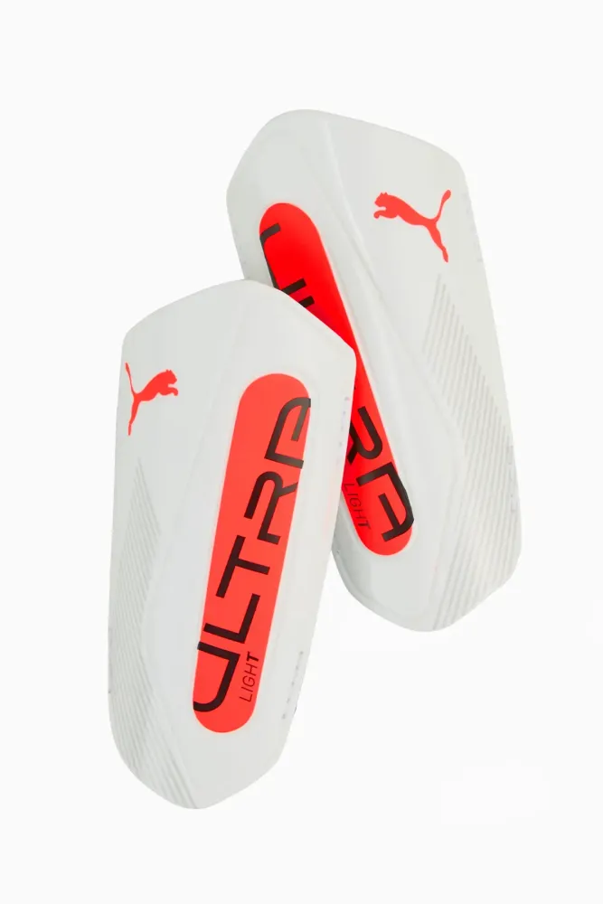Футбольные щитки Puma Ultra Light Strap - белый