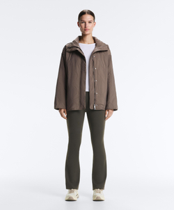 Oysho Утепленная водоотталкивающая куртка FELLEX® AEROGEL, линялый фиолетовый