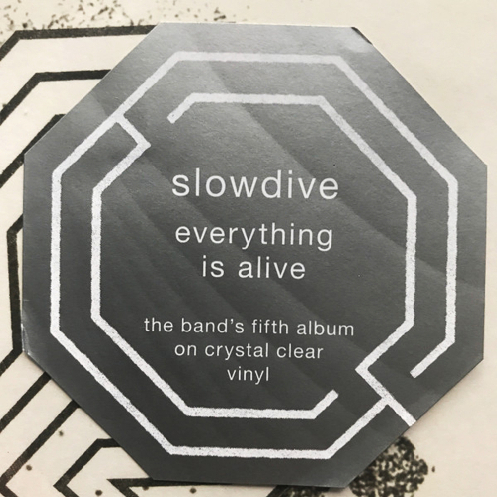 Slowdive / Everything Is Alive (Clear Vinyl)(LP)