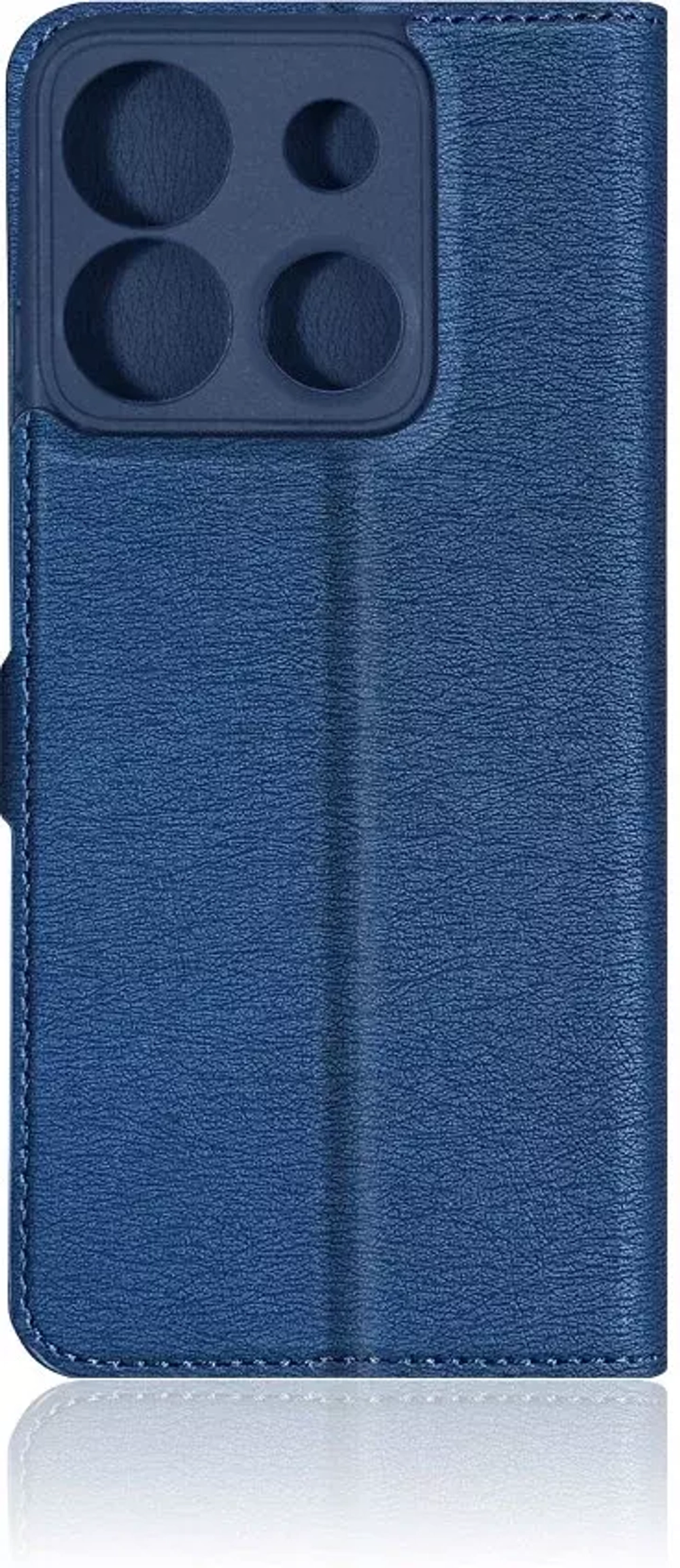 Чехол с флипом для Infinix Smart 7 Plus DF blue