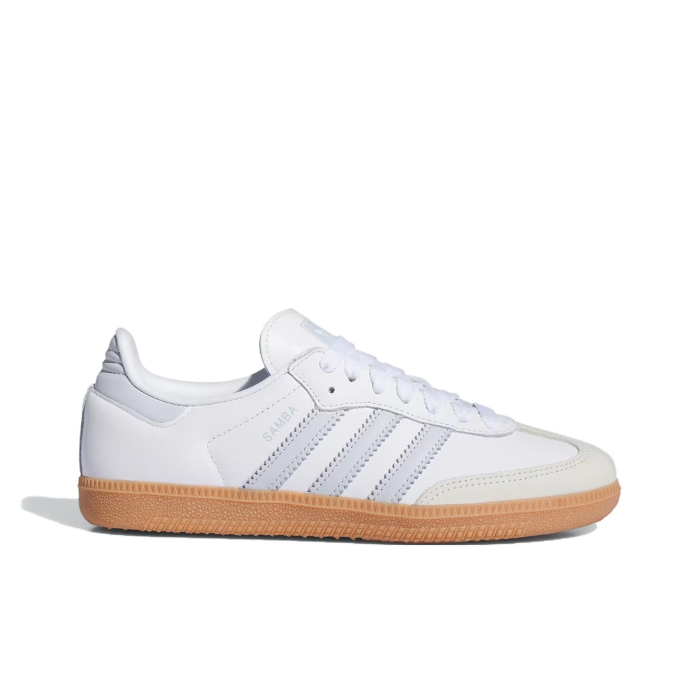 Adidas Samba OG White Halo Blue Gum Women's