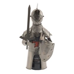 GAEM Подставка для бутылки "Рыцарь", L16 W12 H31 см