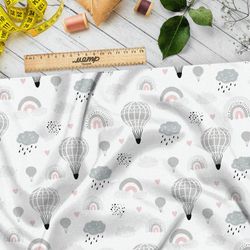 Ткань интерлок парашютики