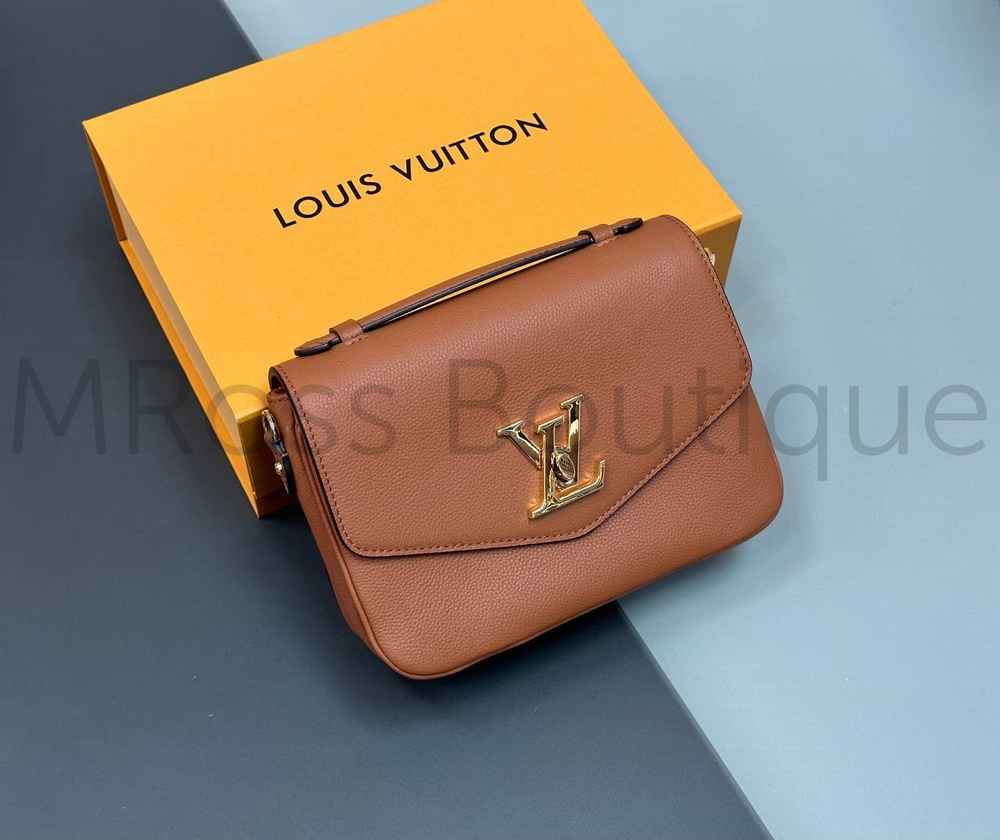 Сумка Oxford Louis Vuitton коньячного цвета