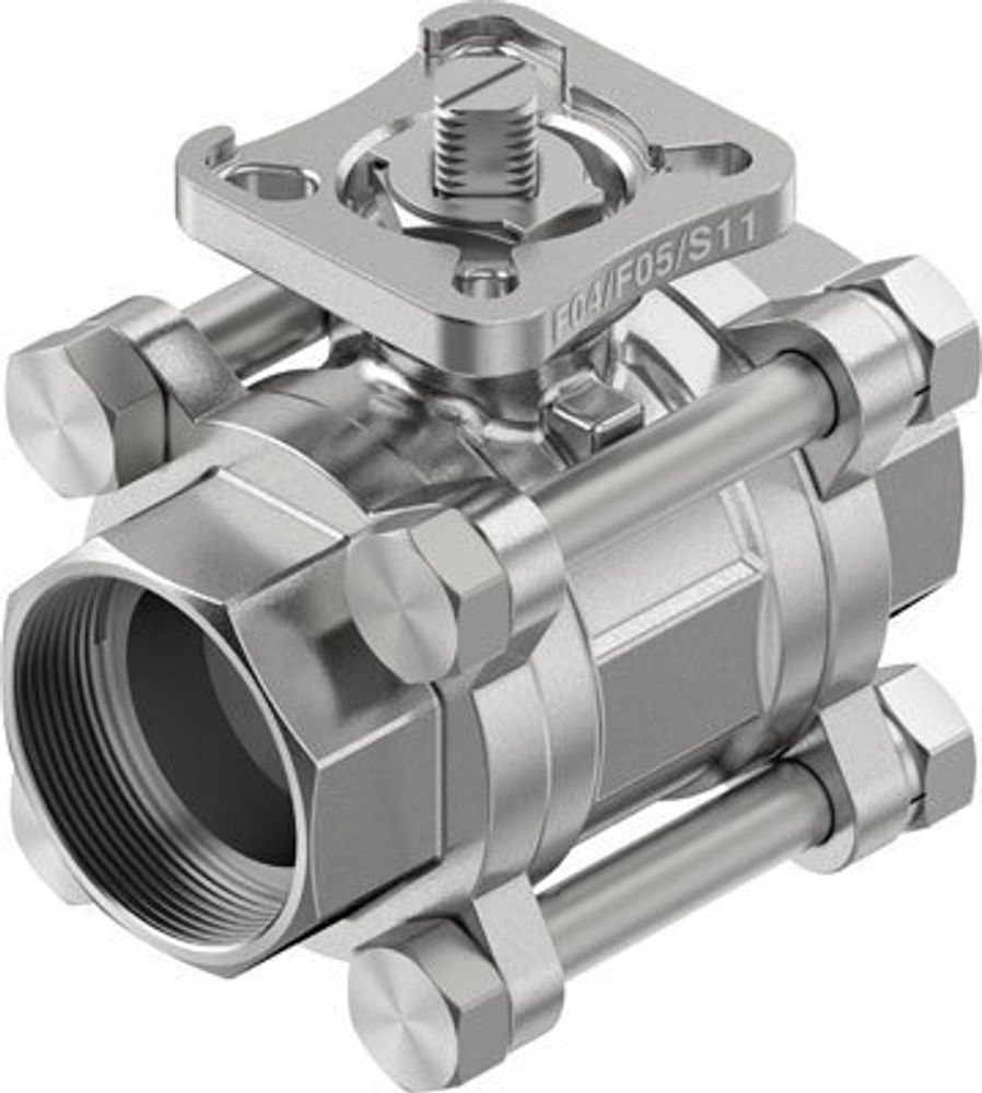 VZBE-11/4-WA-63-T-2-F0405-V15V15 Шаровой кран