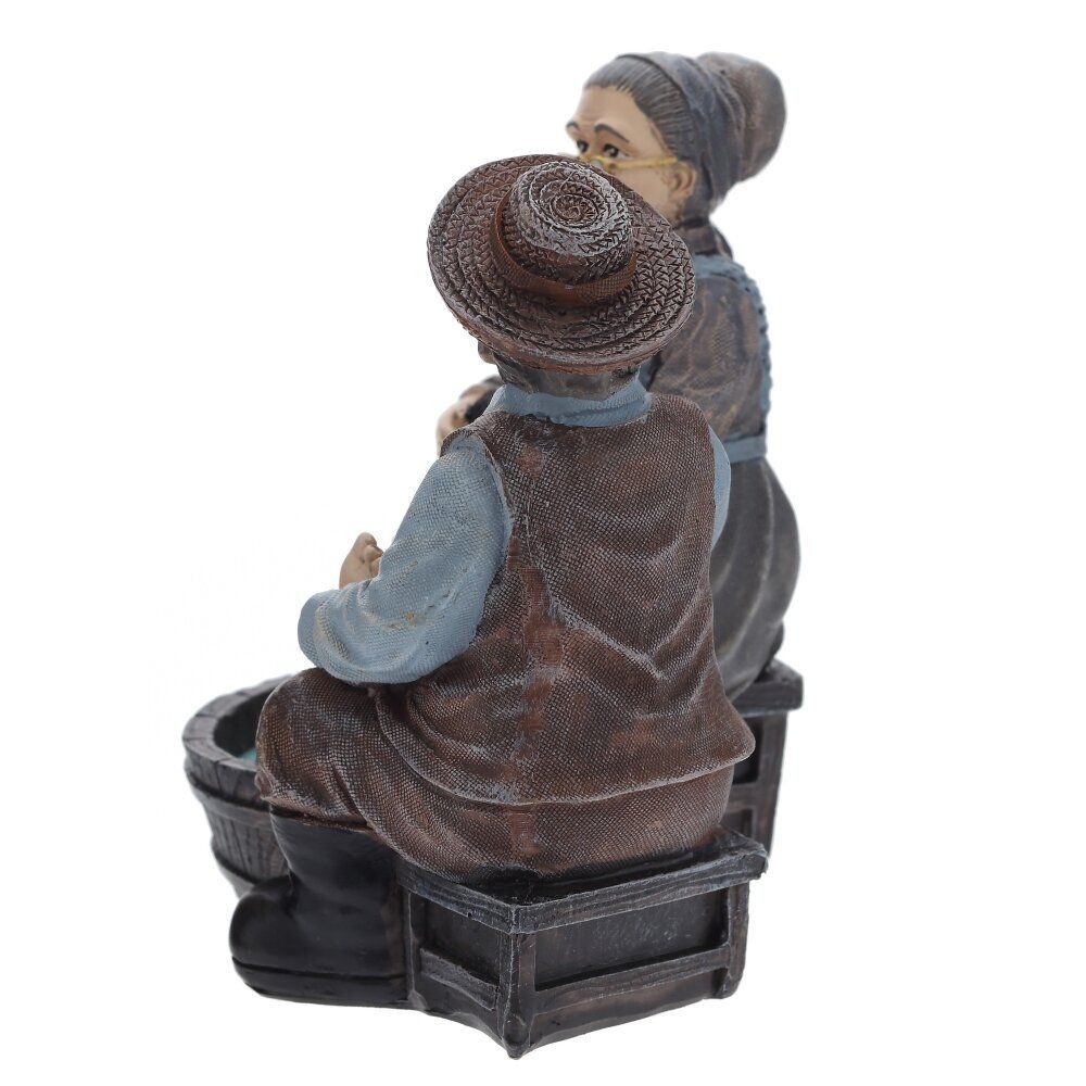 GAEM Фигурка декоративная "Бабушка с дедушкой", L11,5 W9,5 H12 см, 2в.