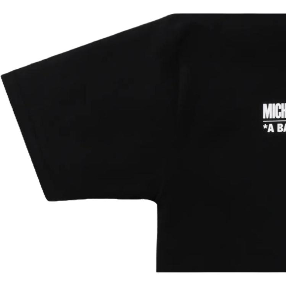 A Bathing Ape X Michael Jackson Tee черный
